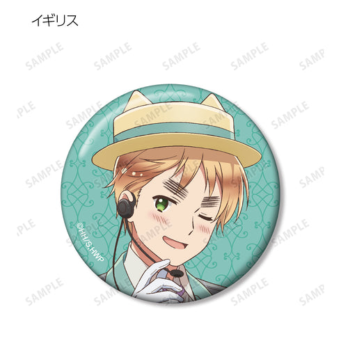 『ヘタリア World★Stars』描き下ろしイラスト 遊園地ver. トレーディング⽸バッジ BOX